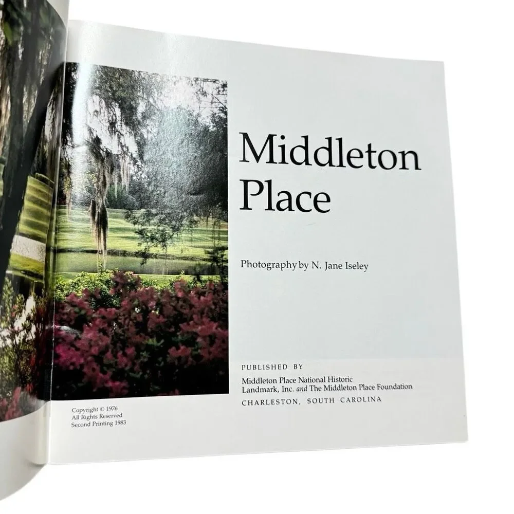 Middelton Place By N. Jane Iseley (1983, Paperback)